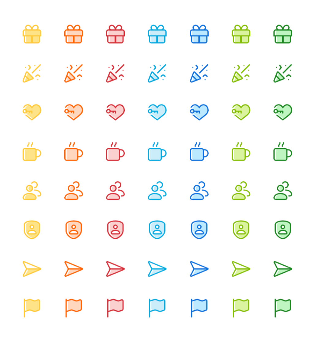 Icons preview